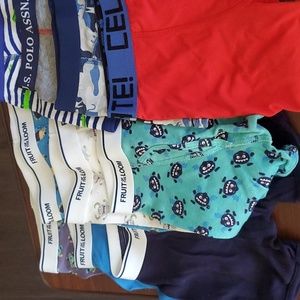 Boys Underwear Size 4. 9 pair